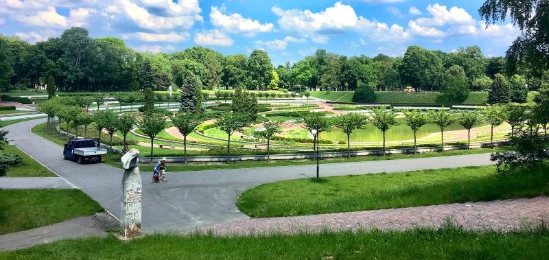 Widok na główną część parku cytadela