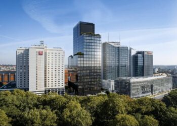 Budowa najwyższego wieżowca w Poznaniu, źródło: facebook.com / AND2 Poznan