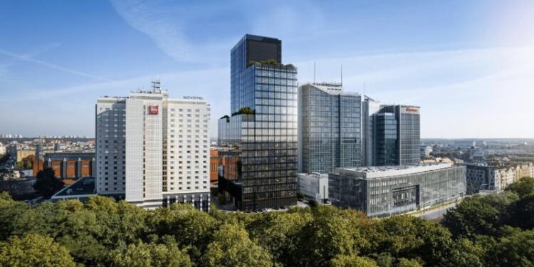 Budowa najwyższego wieżowca w Poznaniu, źródło: facebook.com / AND2 Poznan