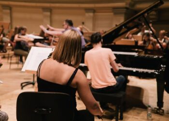 Koncert symfoniczny w Poznaniu, instrumenty. muzyka na żywo/fot.pl.freepik.com
