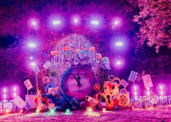 Ogród iluminacji w Poznianiu już otwarty! Fot. luminapark.pl