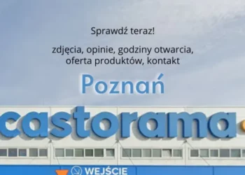 Castorama Poznań, fot. Google Earth