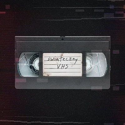 Okładka singla "Świąteczny VHS" Słonia, przedstawiająca właśnie tytułowy przedmiot.