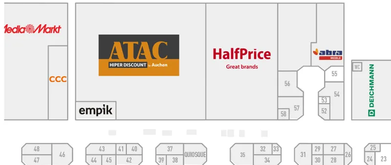 ATAC Hiper Discount w M1 Poznań, fot. zakupywm1.pl/m1-poznan