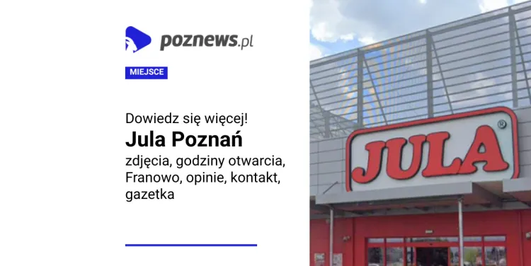 Jula Poznań, fot. Google Earth