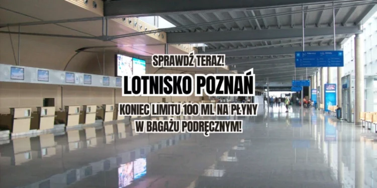Nowe zasady na lotnisku Poznań-Ławica
