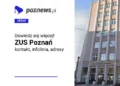 ZUS Poznań Dąbrowskiego, fot. Google Earth